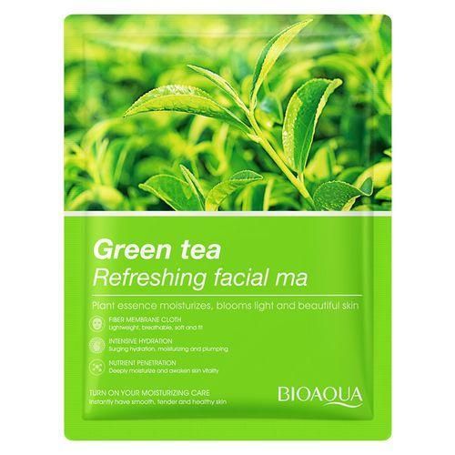 product_image_name-Generic-10 Pieces Green Tea Refreshing Facial Mask-1