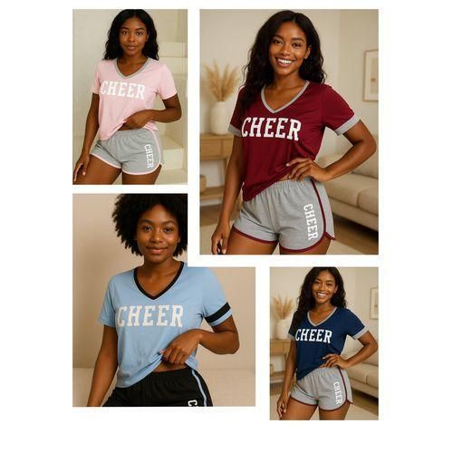 product_image_name-Fashion-Trending Ladies Night Wear - Top And Short--1