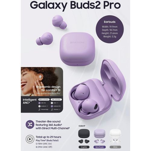 Samsung Galaxy Buds 2 Pro Wireless Headphone Headset - image 2