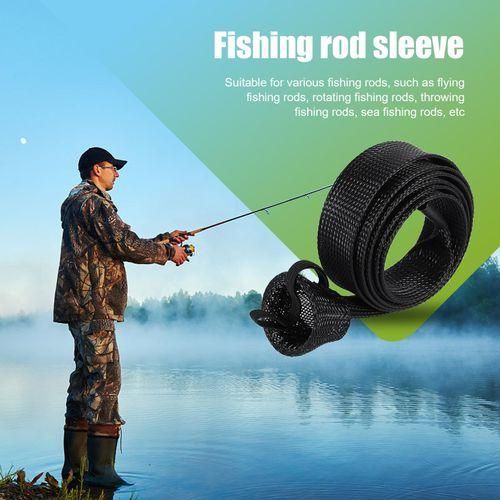 Generic 7Pcs Fishing Rod Cover,Casting/Spinning Fishing Rod Sleeve