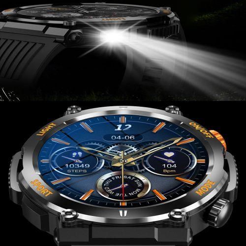 product_image_name-Generic-HT17 Smartwatch Led Flash Light Compass Health Tracker Men Solid Outdoor-4