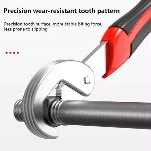 Caltucus Core 2 PCS Adjustable Universal Wrench Set, Wrench Tool Multifunctional Universal Wrench Adjustable Wrench Large Opening Fast - image 5