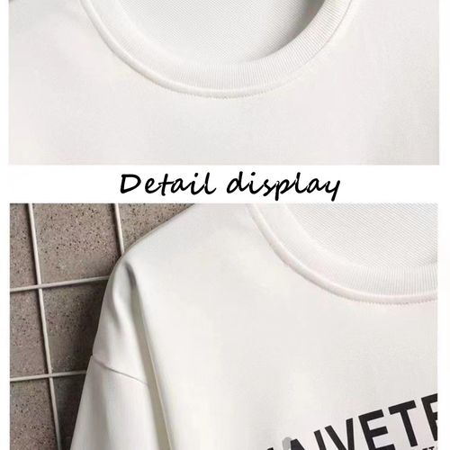 product_image_name-Fashion-Men's Fashion 2-in-1 Short Sleeve&Shorts Set - White-3