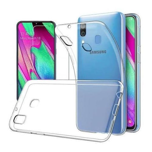 product_image_name-Samsung-Galaxy lA40 Limpid Clear Transparent Protective Smooth Back Cover-1