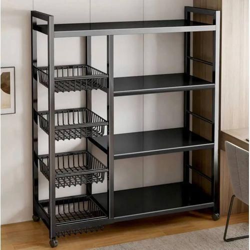 Generic Strong 4 LAYERS SHELF- Foldable Storage Organizer Rack - image 2
