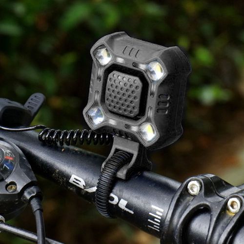 Generic Super Bright Bike Horn Lights Front Usb Rechargeable Led