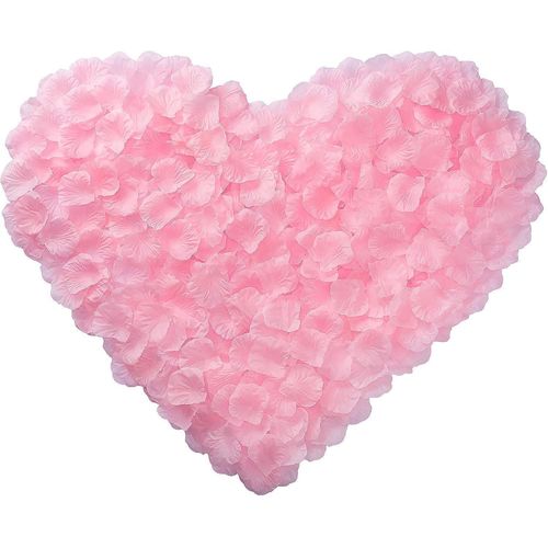 product_image_name-Generic-Artificial Silk Rose Petals for Romantic Night, Wedding, Party, Anniversary Flower Decorations -1