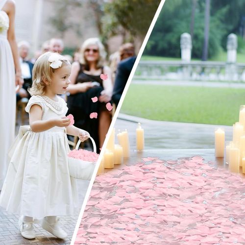 product_image_name-Generic-Artificial Silk Rose Petals for Romantic Night, Wedding, Party, Anniversary Flower Decorations -6