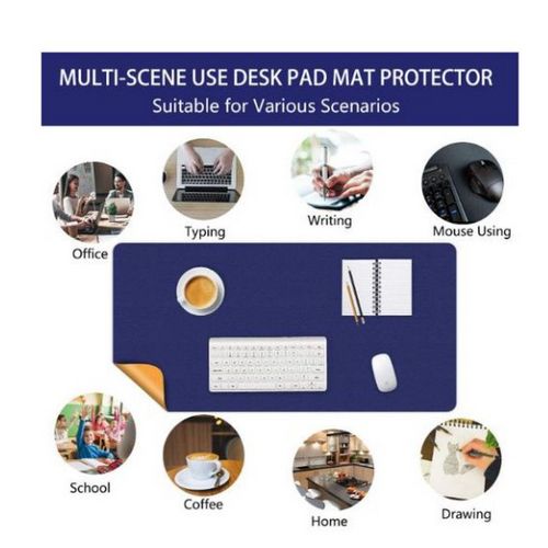 product_image_name-Generic-Environmental Cork And Leather Desk Pad Large Waterproof Mouse Pad-4