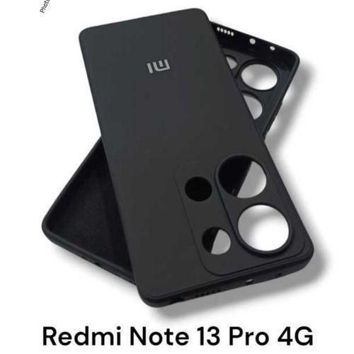 Generic Redmi Note 13 Pro 4G Classic Matte Design Silicone Protective Back Case