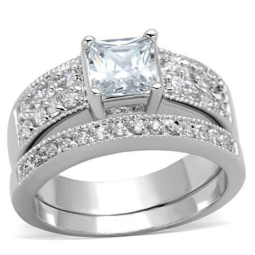 product_image_name-Fashion-Princess Cut AAA Zirconia Wedding Ring Set-1