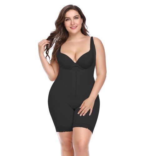 Fashion Womens High Waist Tummy Control Body Shaper Bodysuit