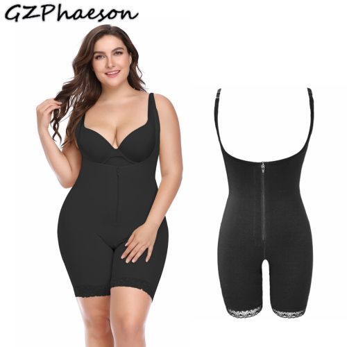 Fashion Womens High Waist Tummy Control Body Shaper Bodysuit