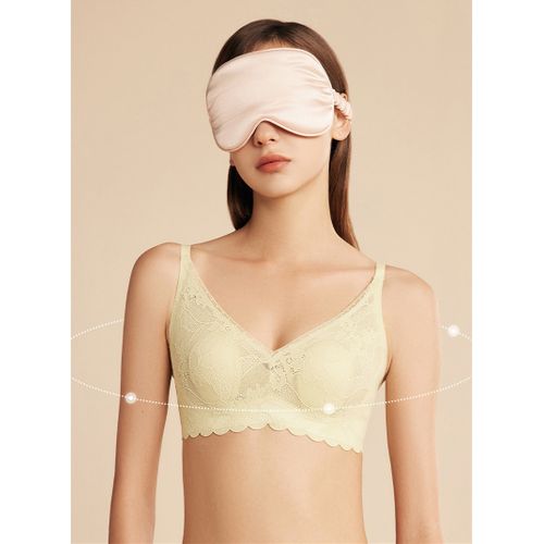 Fashion Cloud On A Breathable Bralette Seamless Bra For A Better Choice  Green