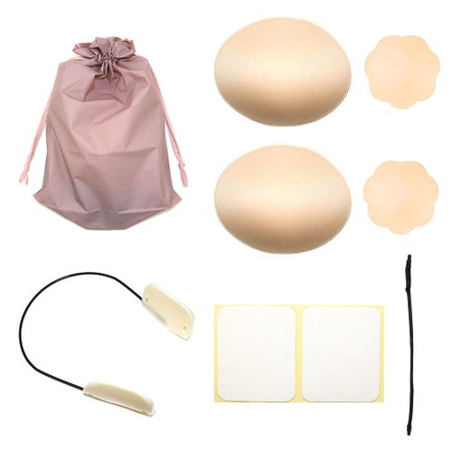 Fashion Deep Bra Kit Push-Up Frontless, Backless & Strapless Bra