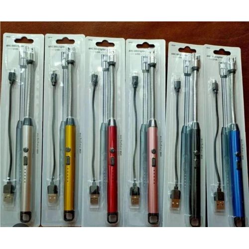 Generic 1pc USB rechargeable gas lighter