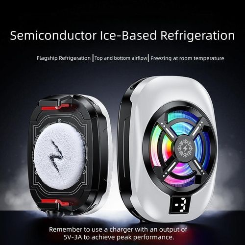 Generic New Ice Edition GT31: 3-Speed Adjustable Semiconductor Cooling Clip, Phone Cooler, Gaming Cooler