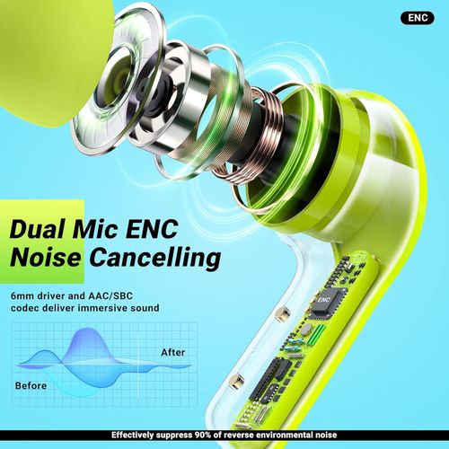 product_image_name-Timack-Air31 Wireless Earbuds Bluetooth 5.0 In Ear Transparent Earphones-3