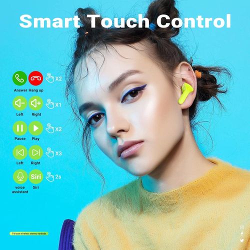 product_image_name-Timack-Air31 Wireless Earbuds Bluetooth 5.0 In Ear Transparent Earphones-6