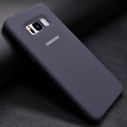Generic Samsung S8 Plus Silicone Phone Case & Pouch - Scratch Resistance, Shockproof Protective Case (SAMSUNG) - ( Black )