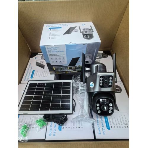 product_image_name-Generic-Dual Lens Solar Powered Smart Alarm Ptz Security Camera-2