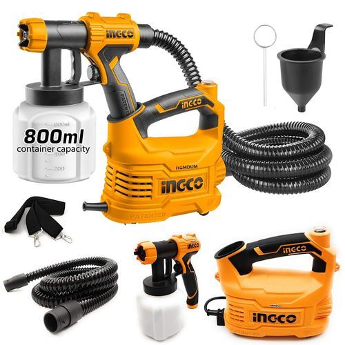 Ingco Electric HVLP Paint Sprayer Gun Portable Spraying Machine