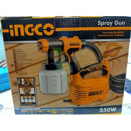 Ingco Electric HVLP Paint Sprayer Gun Portable Spraying Machine - image 2