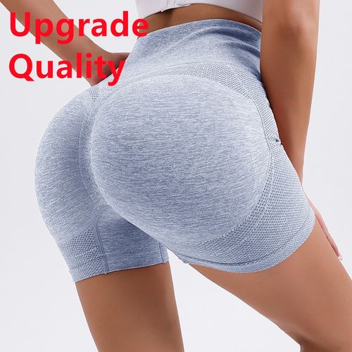 Sexy booty push up seamless women yoga shorts fitness high waist