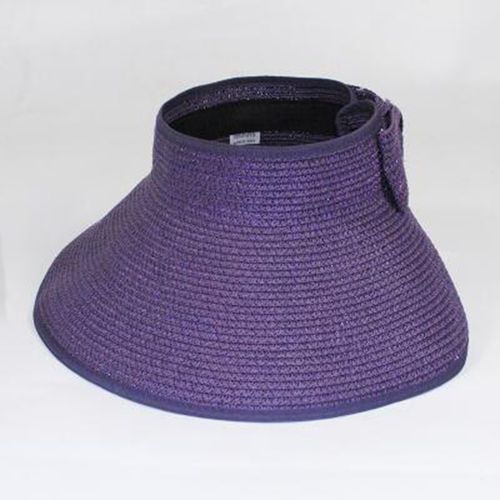 Fashion (56-58cm) 2021 New Beach Cap Sun Cap Visor Straw Hat