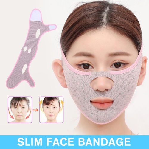 Generic Elastic Face Slimming Bandage V Line Face Shaper Reusable