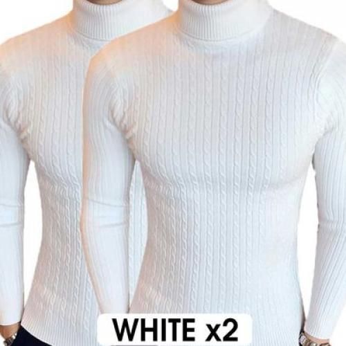 Fashion Men/Women Turtle Neck Top/ Cooperate - 1 SIZE FIT ALL