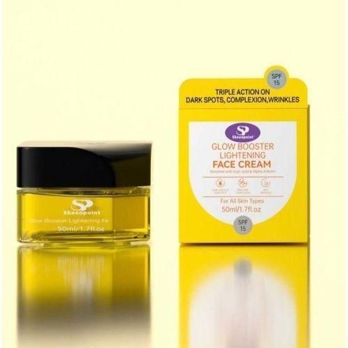 product_image_name-Skeenpoint-Glow Booster Lightening Face Cream 50ml  (yellow) (Skeenpoint)-1