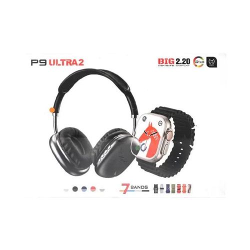 product_image_name-P9 Plus Case-P9 Ultra 2 Smart Watch Combo With Bluetooth Headphones – Stylish & Functional-3