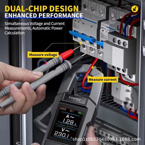 product_image_name-General-FNIRSI DMC-100 DC,AC Current and Voltage Clamp Meter-2