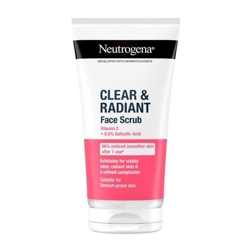 product_image_name-Neutrogena-Clear & Radiant Face Scrub 150ml-1