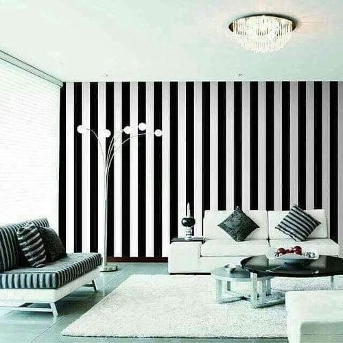 Exotic Wallpapers Black And White Stripes Wallpaper Jumia Nigeria