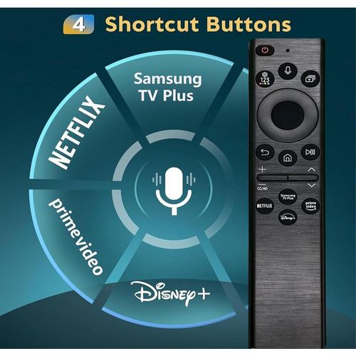 Samsung Smart TV Replacement Remote (With Voice Control)  4K SMART ULTRA HDTV - image 3