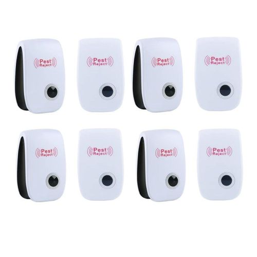 Generic Ultrasonic Pest Repeller 8 Packs, Electronic Plug in Indoor