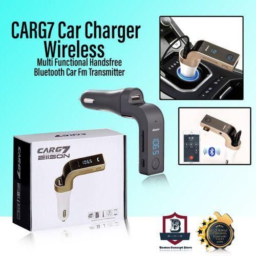 product_image_name-Generic-Car G7 Bluetooth Mp3 Player FM Transmitter Car Charger-1