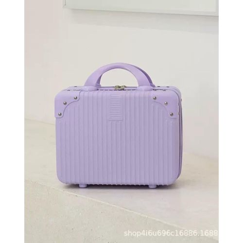 Unbrand Hard Shell Travel Case with Double Handle – Portable Hand Luggage Storage Box