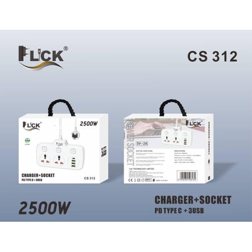Flick CS312 Charger+Socket