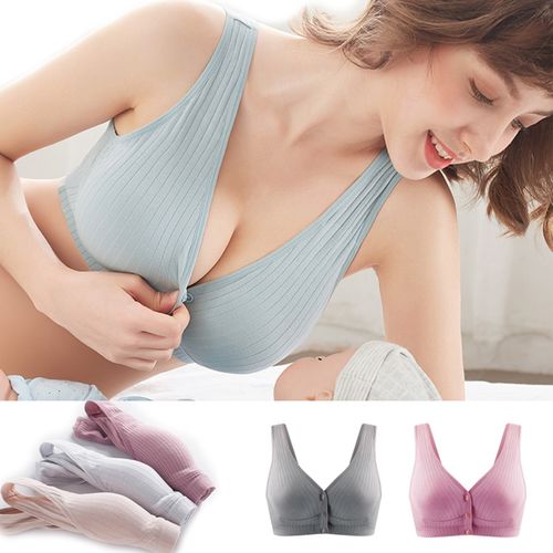 Fashion Cotton Maternity Nursing Bras Pregnant Breastfeeding Pregnancy  Women Underwear