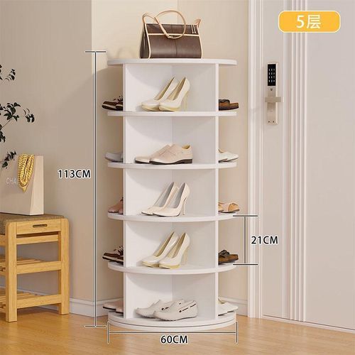 product_image_name-Generic-5 Layers 360° Rotating Shoe rack-1