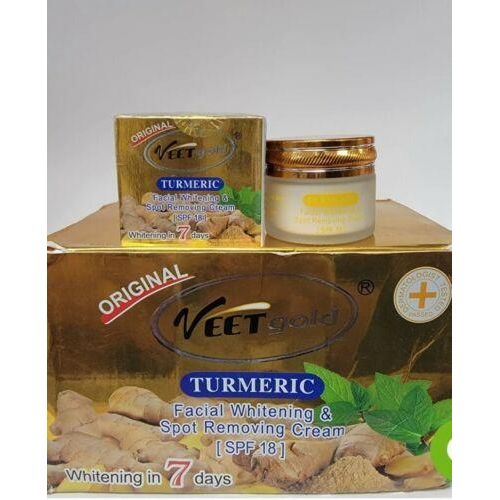 VEETGOLD TUMERIC CRÈME DE VISAGE BLANCHISSANT ANTI ACNÉ IMPERFECTION