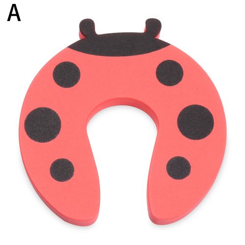 Generic 1Pc Baby Safe Door Stopper Cute Animal Cabinet Locks Door Clip Kids  Finger Protector Soft Foam Door Stopper