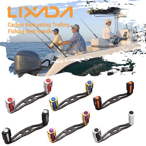 Lixada Carbon Fishing Reel Crank Replacement Parts Fishing