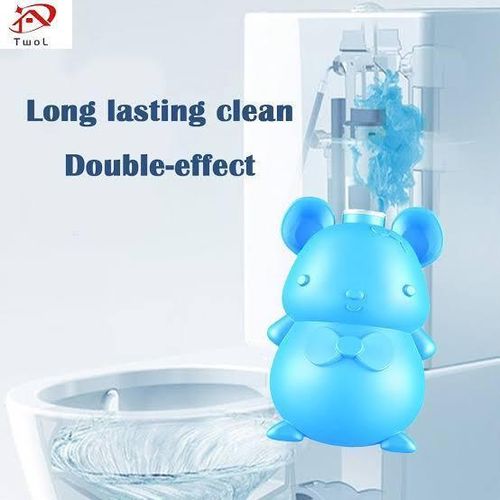 product_image_name-Generic-Automatic Toilet Bowl Cleaner Block Blue Bear-1 pcs-3