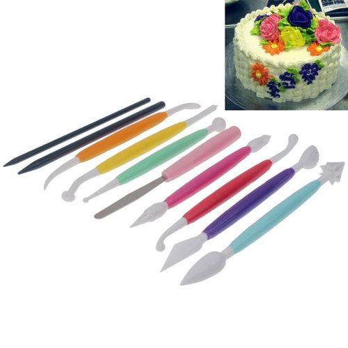Generic 10 in 1 Colorful Cake Modelling Tool Set | Jumia Nigeria