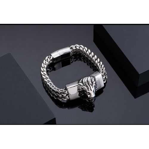 Men's Gold Lion Charm | 18k Gold Lion Bracelets | Azuro Gold Lion Jewelry –  Azuro Republic