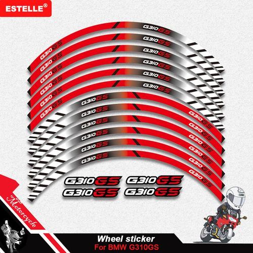 product_image_name-Generic-For Bmw G310gs G310 Gs G 310 Gs Motorcycle Sticker Machine Wheel Sticker Decal Waterproof Sun Proof Reflective Rim Bike-4